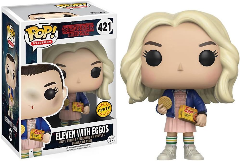 POP196 FUNKO POP STRANGER THINGS : Eleven with Eggos #421 CHASE edition