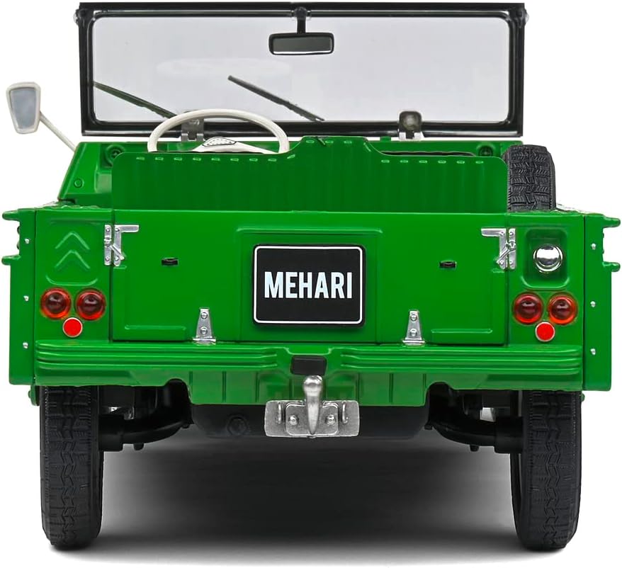DH202 Voiture 1/18 SOLIDO : Citroën Mehari MK1 Verte 1969