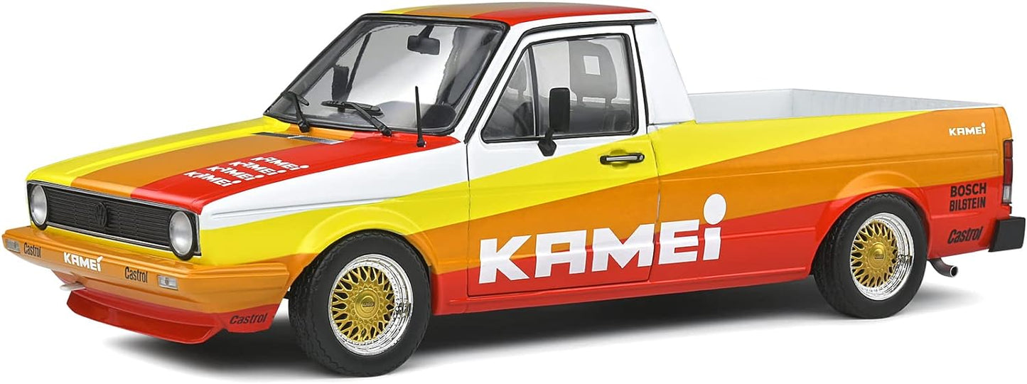 DH3506 Voiture 1/18 SOLIDO : VW Caddy MK1 Kamei Tribute 1982