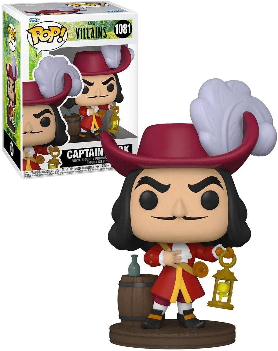 POP58 Figurine Vinyl FUNKO POP Disney Villains : Captain Hook #1081