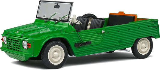 DH202 Voiture 1/18 SOLIDO : Citroën Mehari MK1 Verte 1969
