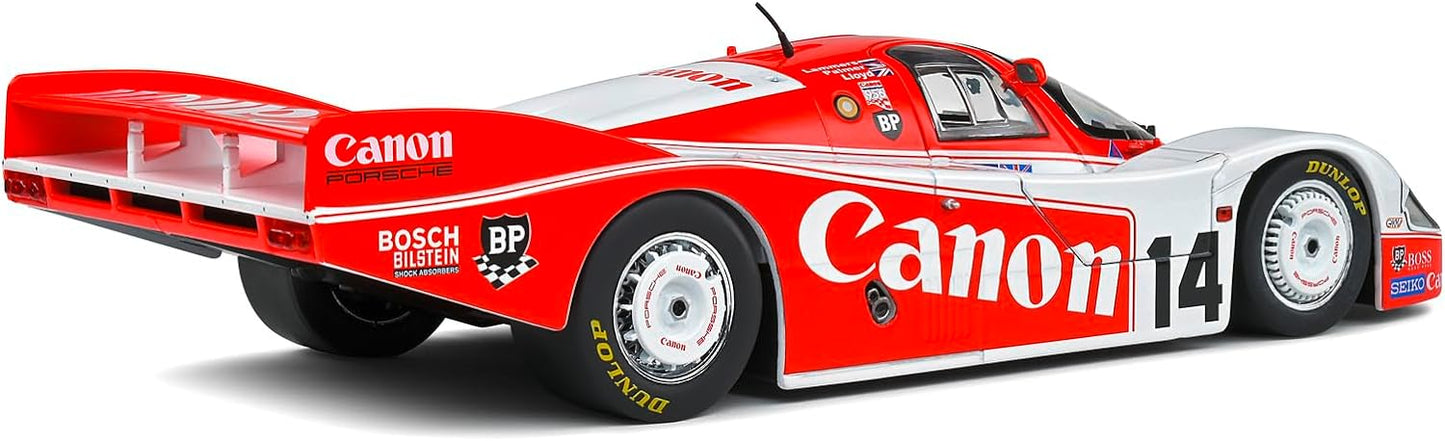 DH506 Voiture 1/18 SOLIDO : Porsche 956LH 24H Le Mans 1983 #14 Canon