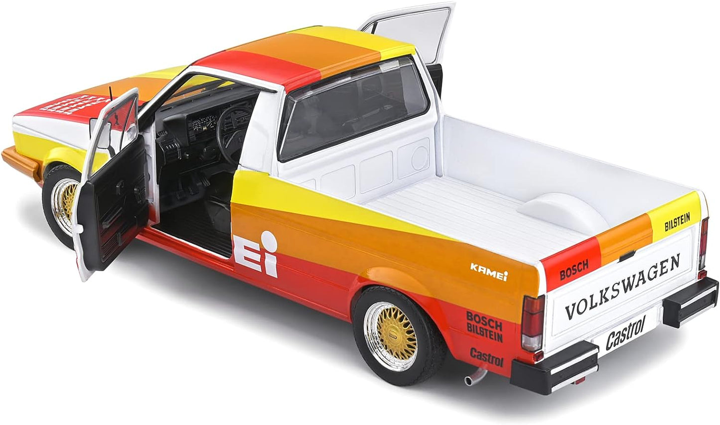 DH3506 Voiture 1/18 SOLIDO : VW Caddy MK1 Kamei Tribute 1982