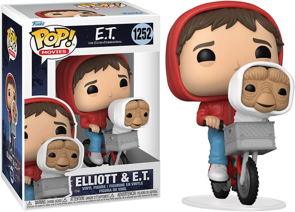 POP89 Figurine Vinyl FUNKO POP E.T. : Elliott & E.T. #1252