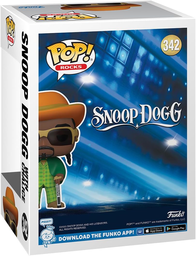 POP178 Figurine Vinyl FUNKO POP Rocks : Snoop Dog with Chalice #342