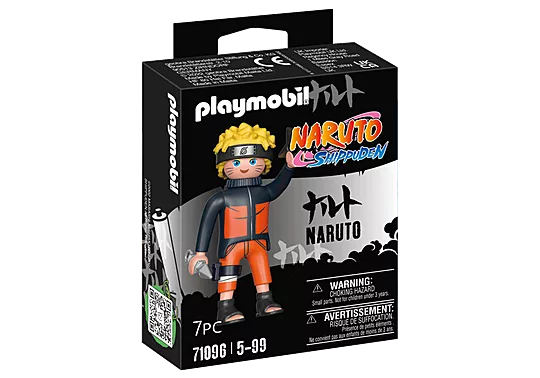 PLY123 Figurine PLAYMOBIL Naruto Shippuden : Naruto 71096