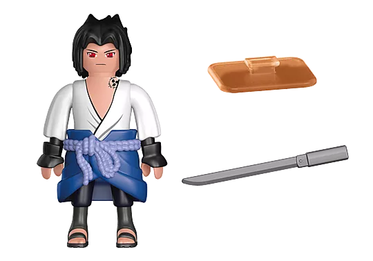 PLY101 Figurine PLAYMOBIL Naruto Shippuden : Sasuke 71097