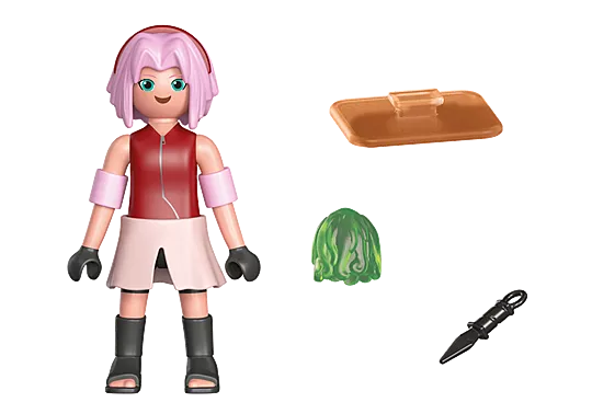 PLY116 Figurine PLAYMOBIL Naruto Shippuden : Sakura 71098