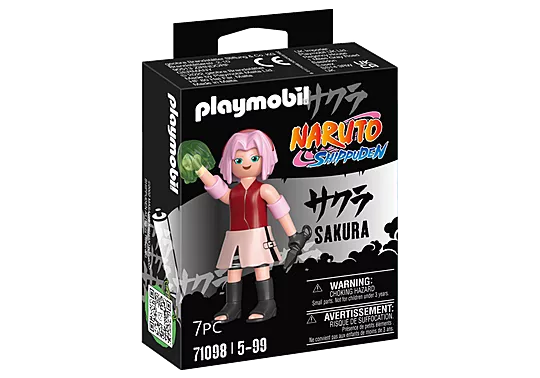 PLY116 Figurine PLAYMOBIL Naruto Shippuden : Sakura 71098