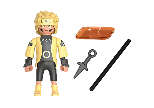 PLY104 Figurine PLAYMOBIL Naruto Shippuden : Naruto Rikudou Sennin Mode 71100