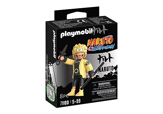 PLY104 Figurine PLAYMOBIL Naruto Shippuden : Naruto Rikudou Sennin Mode 71100