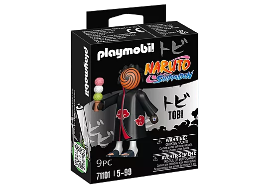 PLY102 Figurine PLAYMOBIL Naruto Shippuden : Tobi 71101