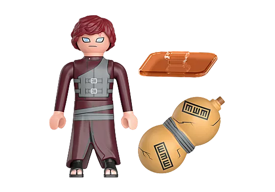 PLY110 Figurine PLAYMOBIL Naruto Shippuden : Gaara 71103