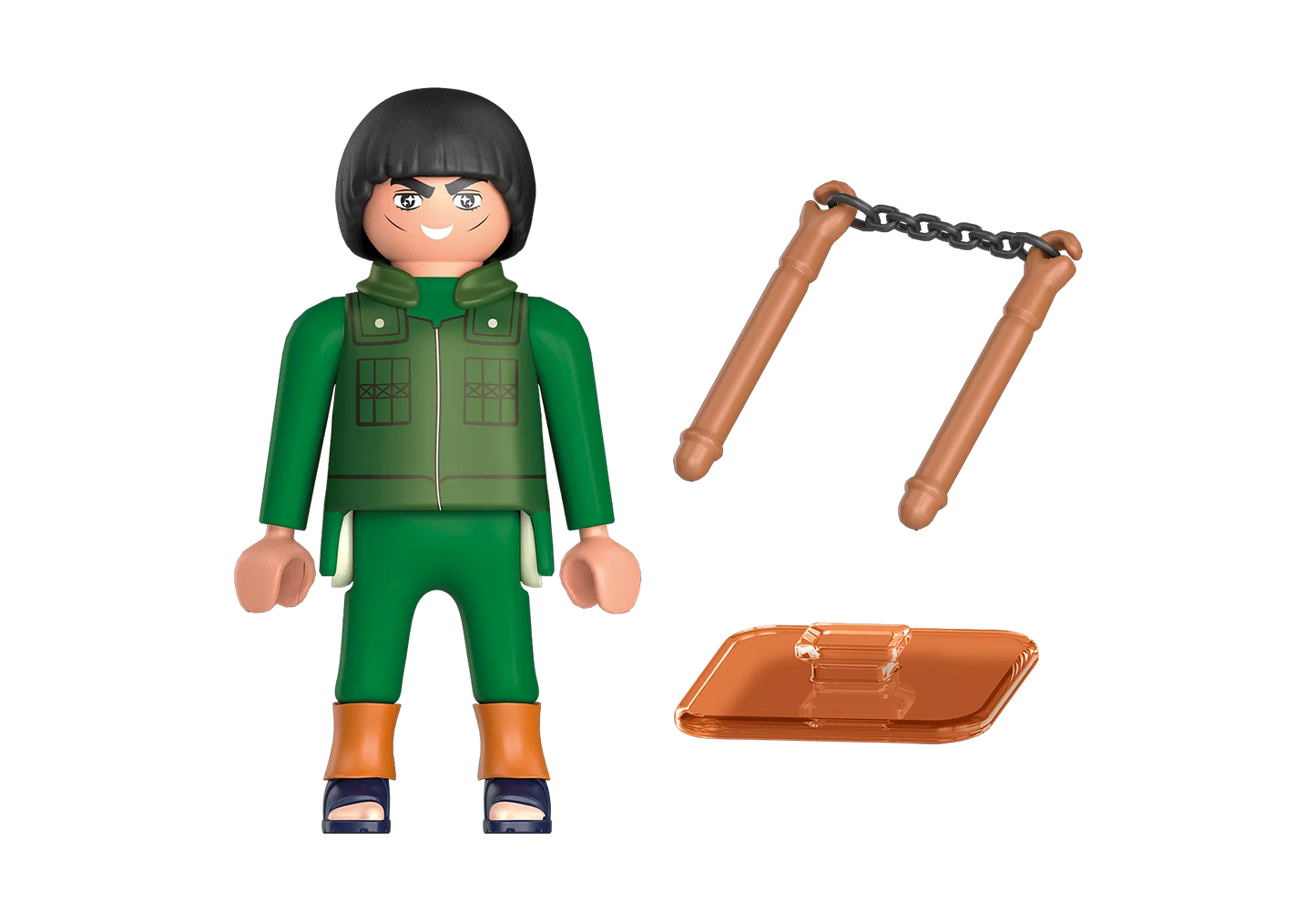 PLY139 Figurine PLAYMOBIL Naruto Shippuden : Guy Maito 71111