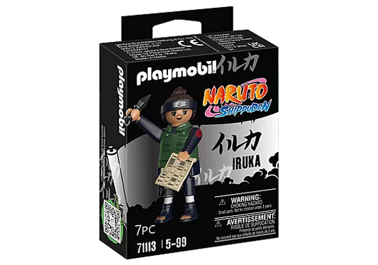 PLY119 Figurine PLAYMOBIL Naruto Shippuden : Iruka 71113