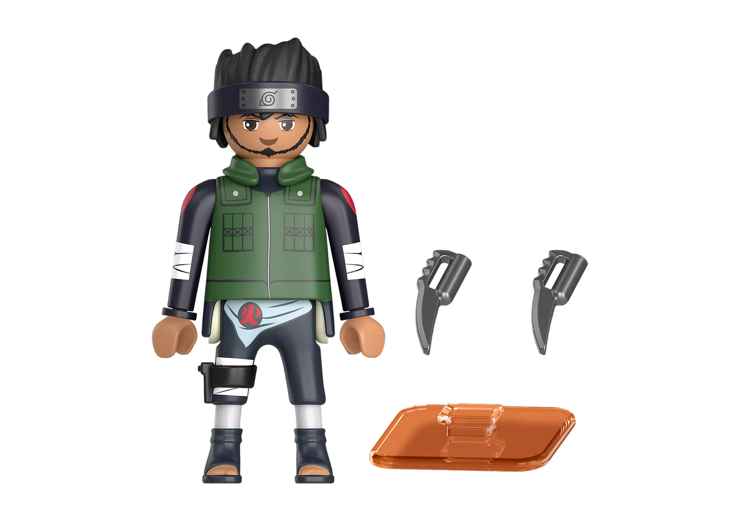 PLY126 Figurine PLAYMOBIL Naruto Shippuden : Asuma 71119