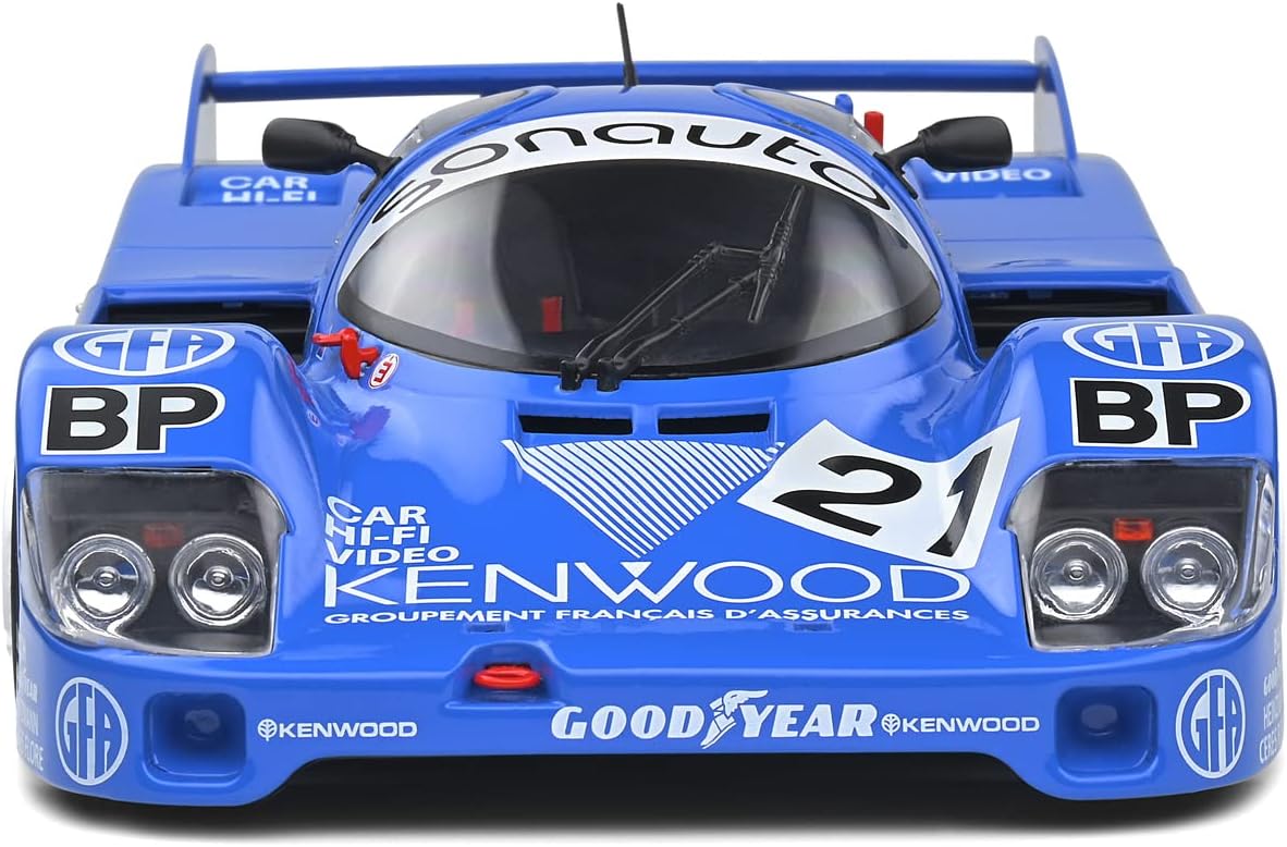 DH504 Voiture 1/18 SOLIDO : Porsche 956LH 24H Le Mans 1983 #21 Kenwood