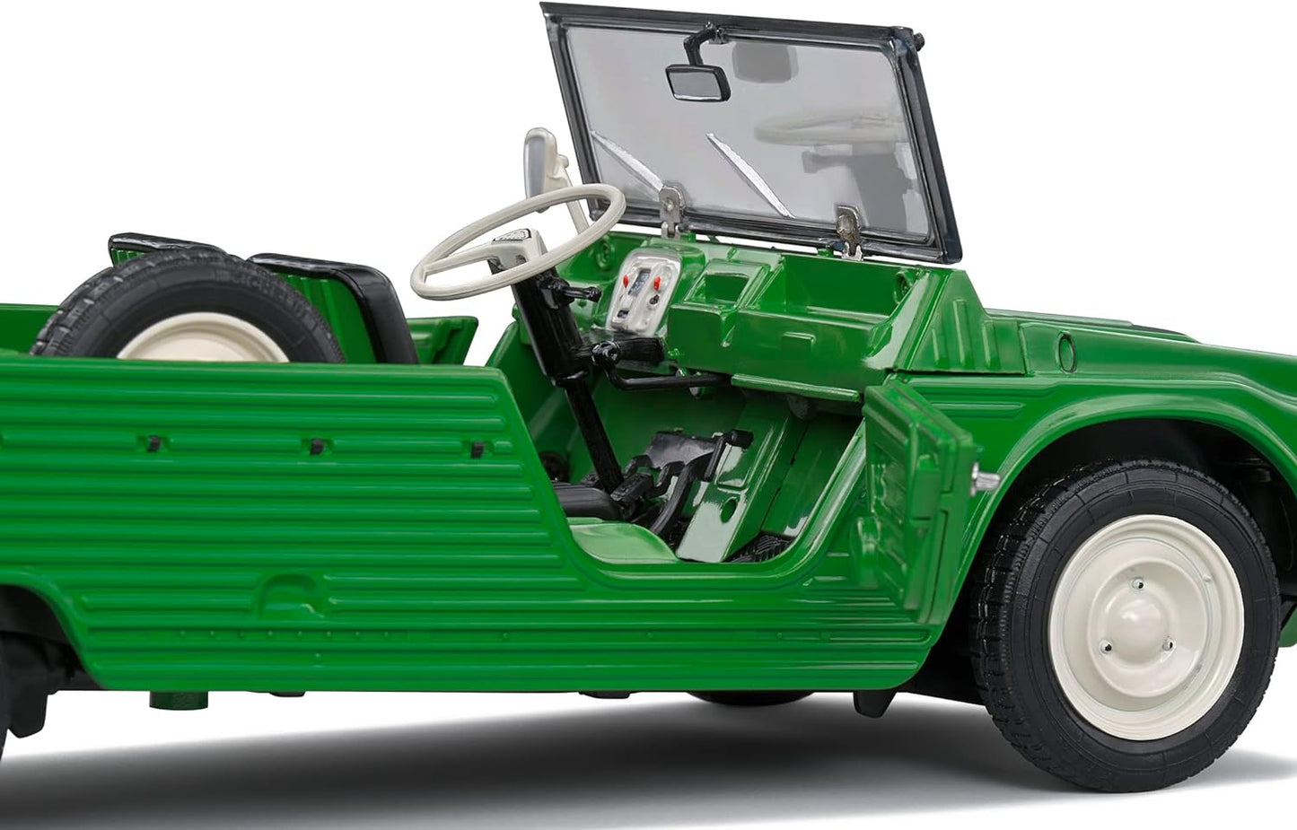 DH202 Voiture 1/18 SOLIDO : Citroën Mehari MK1 Verte 1969