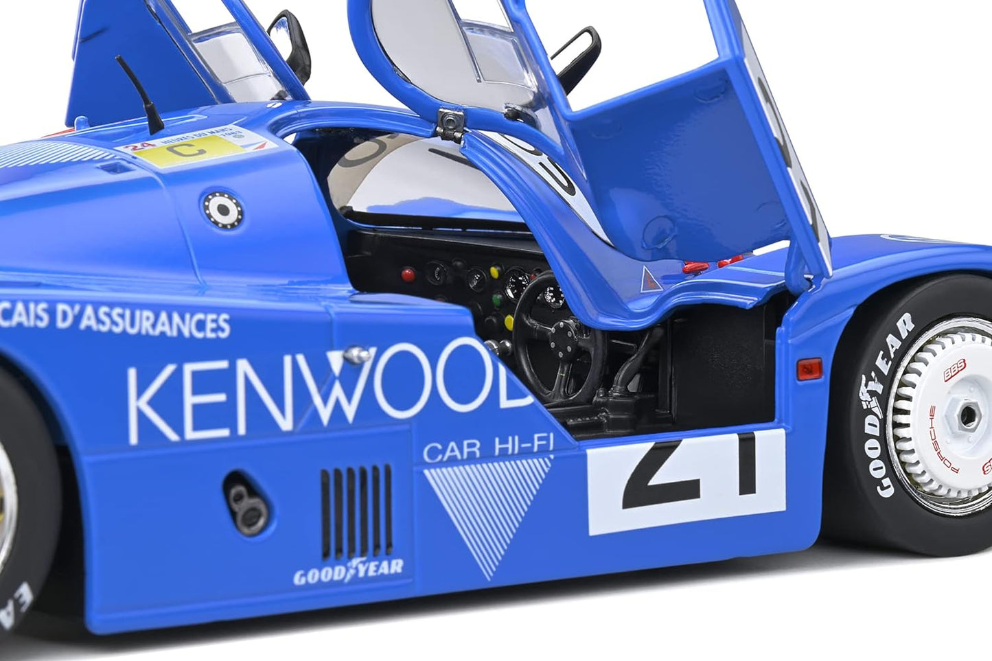 DH504 Voiture 1/18 SOLIDO : Porsche 956LH 24H Le Mans 1983 #21 Kenwood