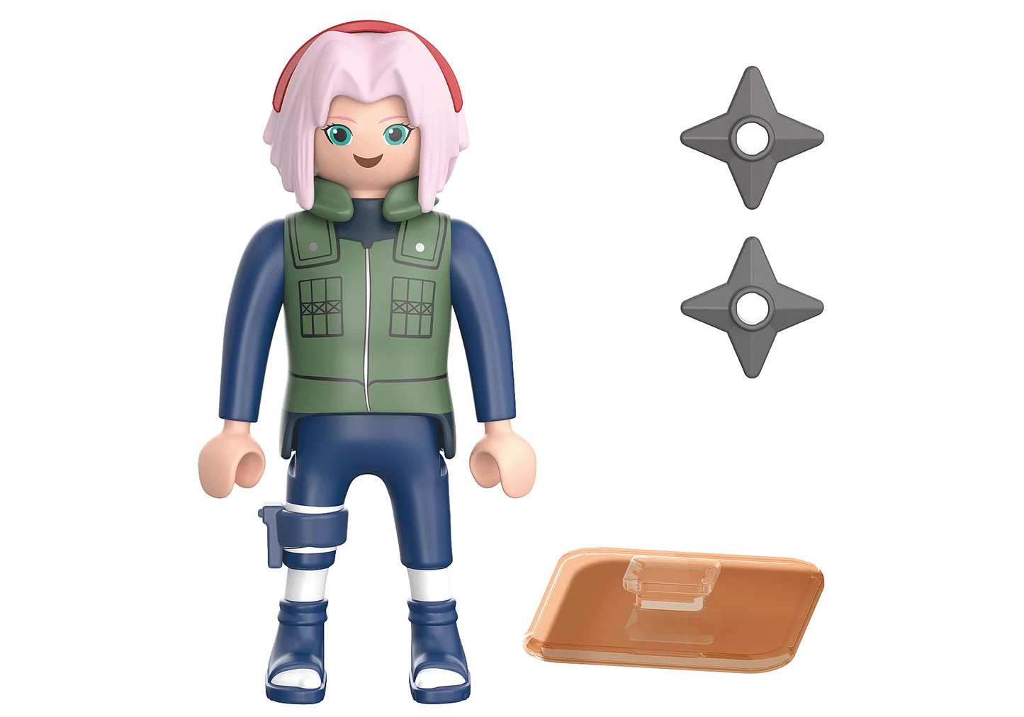 PLY124 Figurine PLAYMOBIL Naruto Shippuden : Sakura Great Ninja War 71562