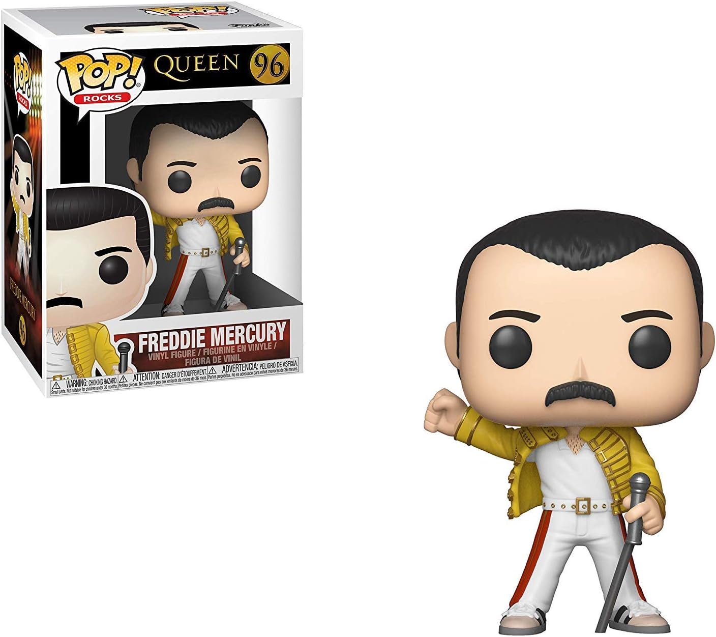 POP97 Figurine Vinyl FUNKO POP Queen : Freddie Mercury #96