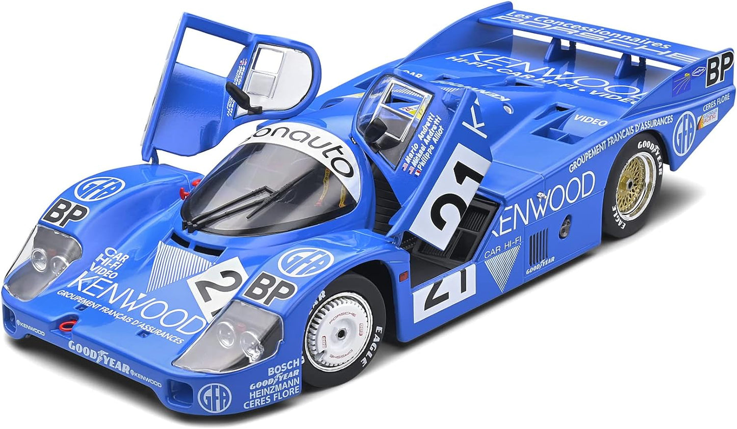 DH504 Voiture 1/18 SOLIDO : Porsche 956LH 24H Le Mans 1983 #21 Kenwood