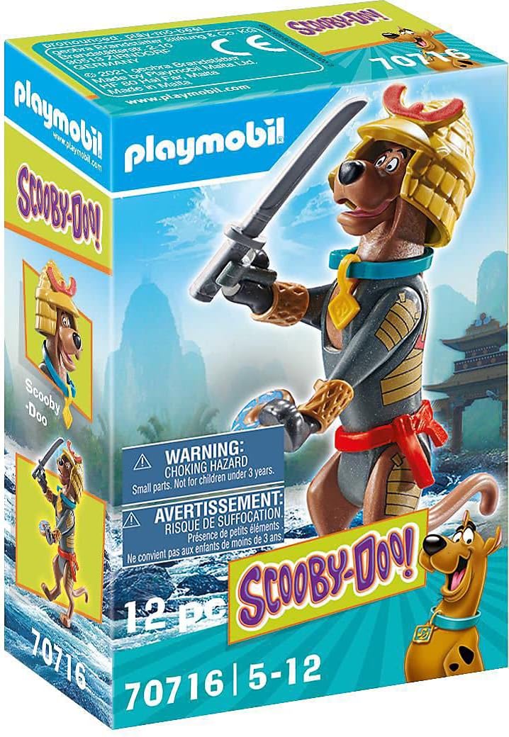 PLY22 PLAYMOBIL Scooby-Doo 70716 Guerrier Samouraï