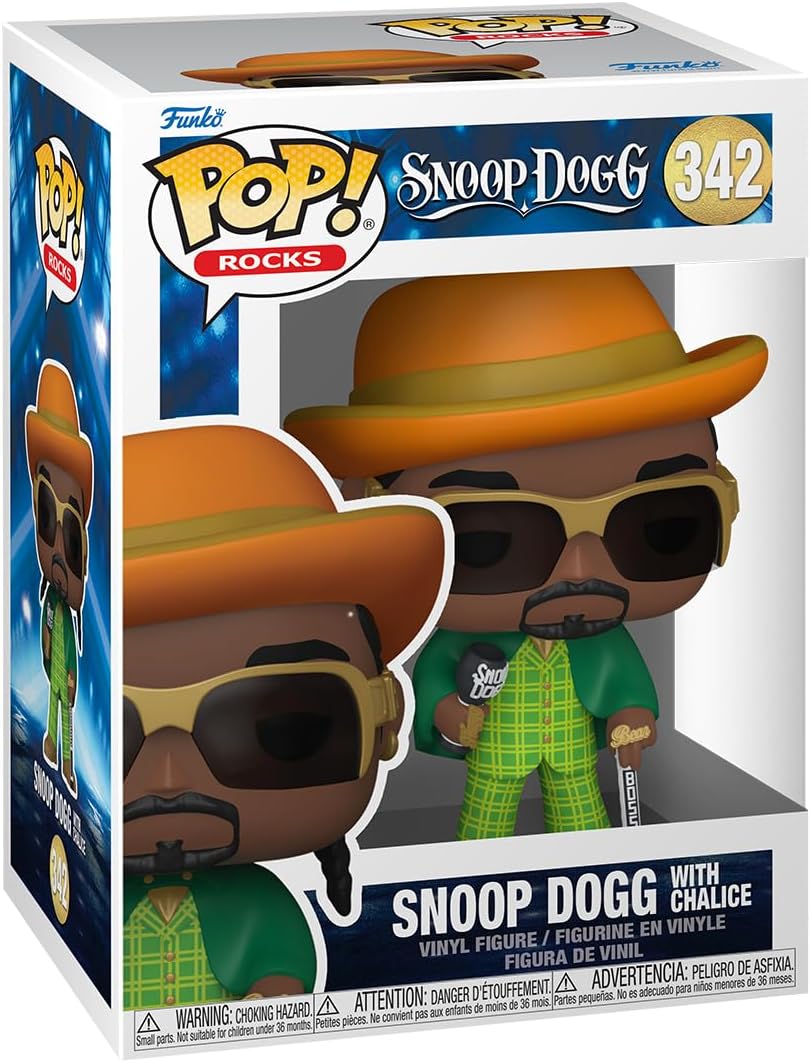POP178 Figurine Vinyl FUNKO POP Rocks : Snoop Dog with Chalice #342