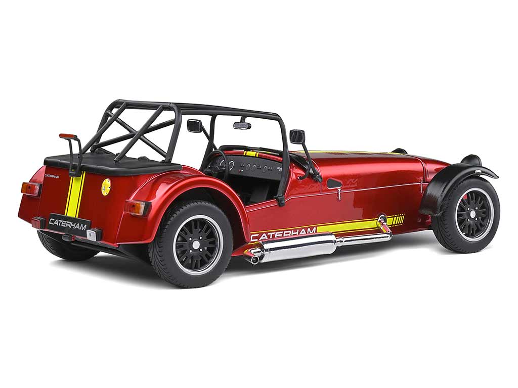 DH804 Voiture 1/18 SOLIDO : Catheram Seven 275 Academy Red 2014