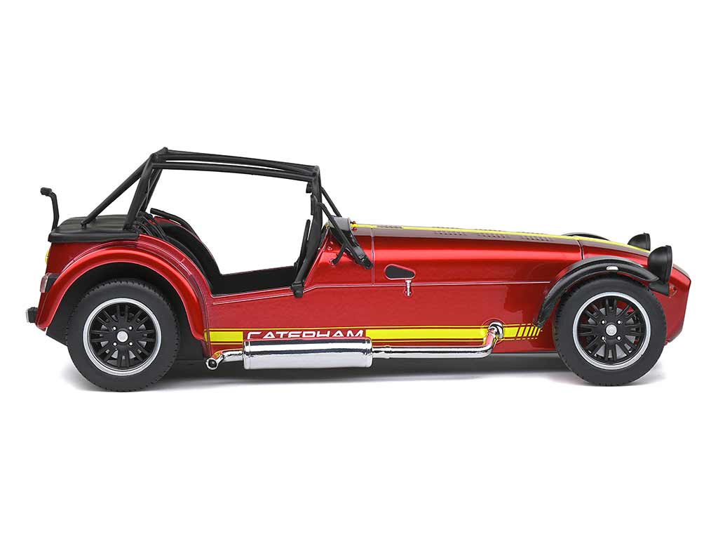 DH804 Voiture 1/18 SOLIDO : Catheram Seven 275 Academy Red 2014