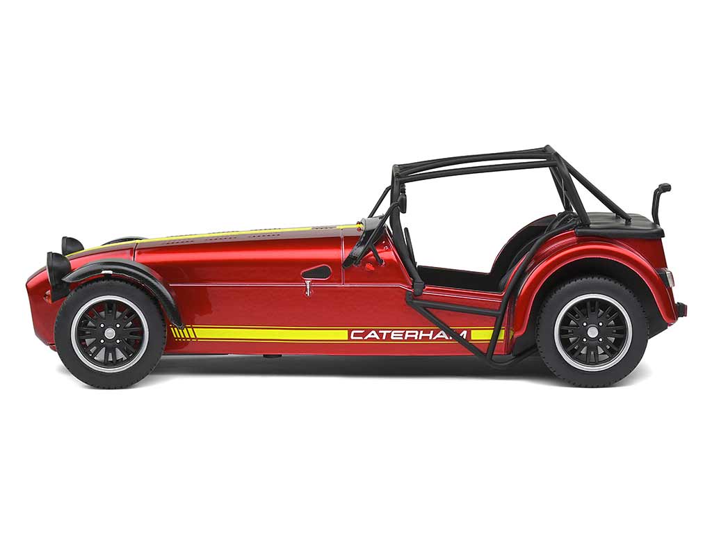 DH804 Voiture 1/18 SOLIDO : Catheram Seven 275 Academy Red 2014