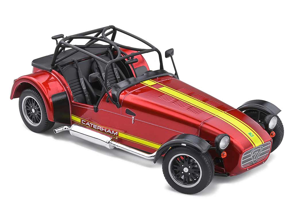 DH804 Voiture 1/18 SOLIDO : Catheram Seven 275 Academy Red 2014