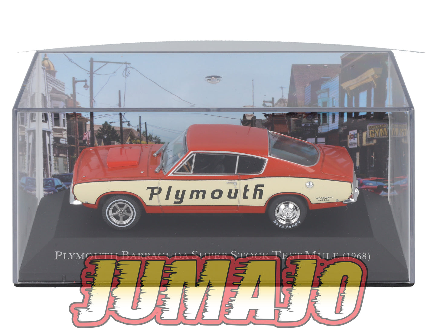 AC101 Voiture 1/43 IXO altaya Voitures américaines PLYMOUTH Barracuda Super Stock Test Mule 1968