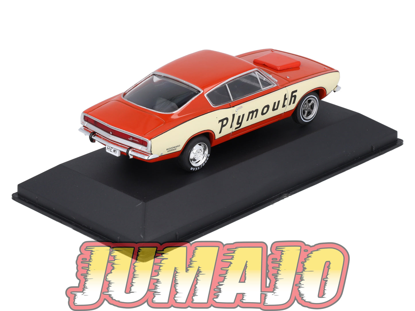 AC101 Voiture 1/43 IXO altaya Voitures américaines PLYMOUTH Barracuda Super Stock Test Mule 1968