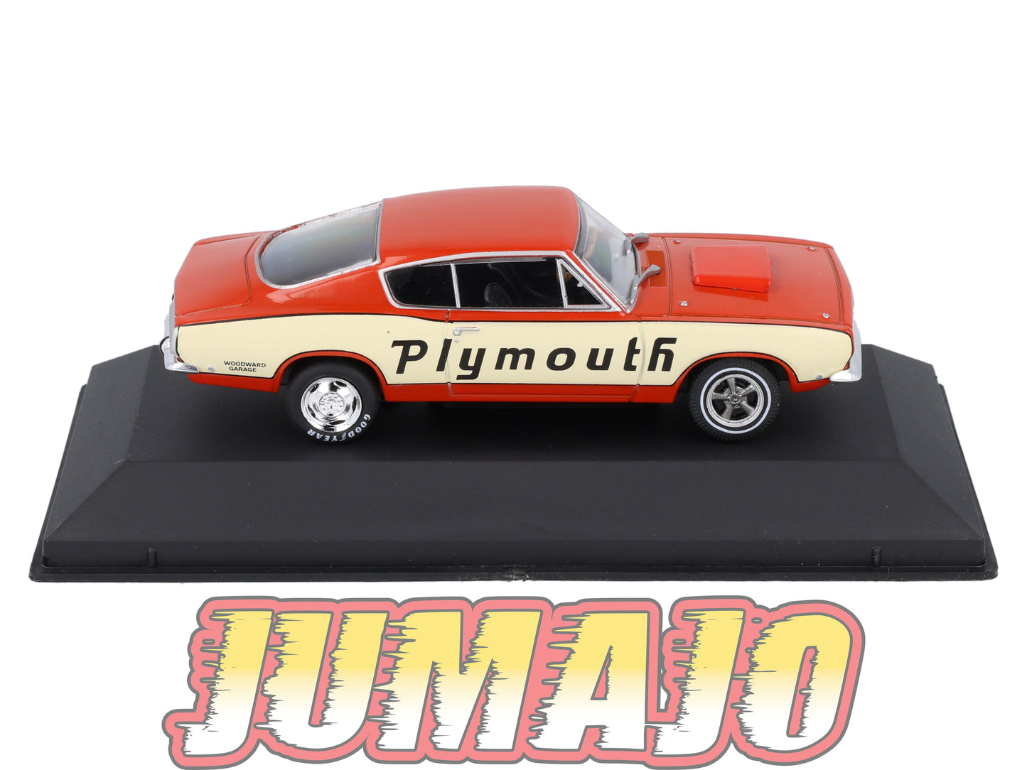AC101 Voiture 1/43 IXO altaya Voitures américaines PLYMOUTH Barracuda Super Stock Test Mule 1968