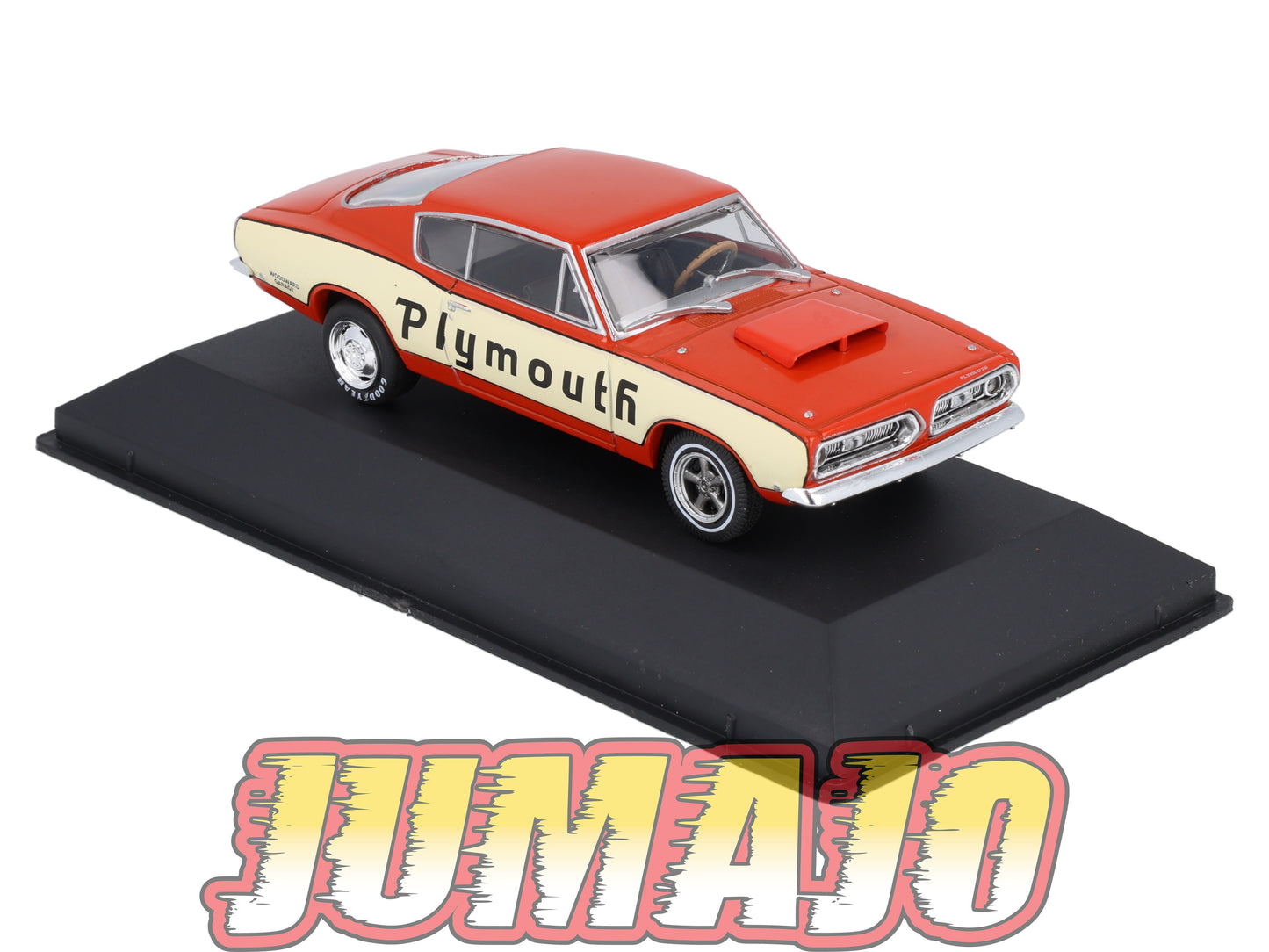AC101 Voiture 1/43 IXO altaya Voitures américaines PLYMOUTH Barracuda Super Stock Test Mule 1968