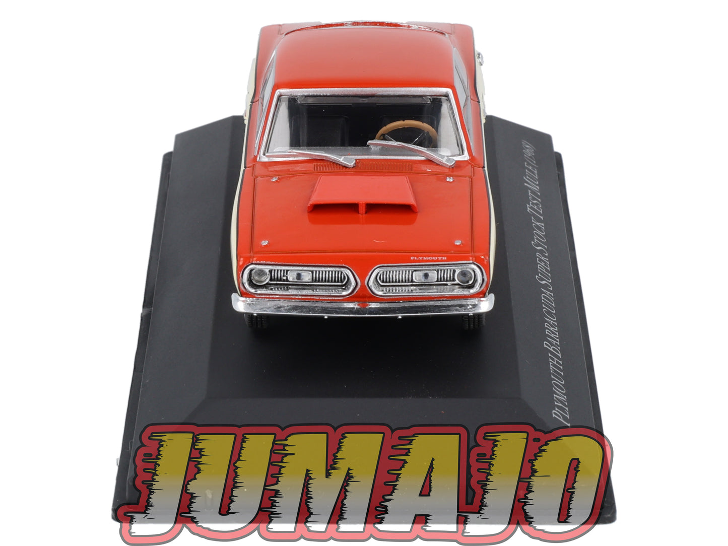 AC101 Voiture 1/43 IXO altaya Voitures américaines PLYMOUTH Barracuda Super Stock Test Mule 1968