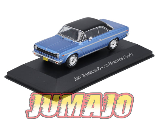 AC109 Voiture 1/43 IXO altaya Voitures américaines : AMC Rambler Rogue Hardtop 1969
