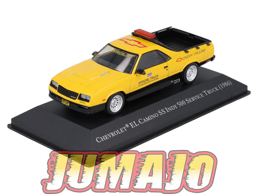 AC110 Voiture 1/43 IXO altaya Voitures américaines : CHEVROLET El Camino SS Indy 500 Service Truck 1986