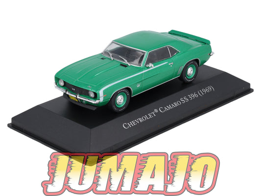 AC113 Voiture 1/43 IXO altaya Voitures américaines CHEVROLET Camaro SS 396 1969