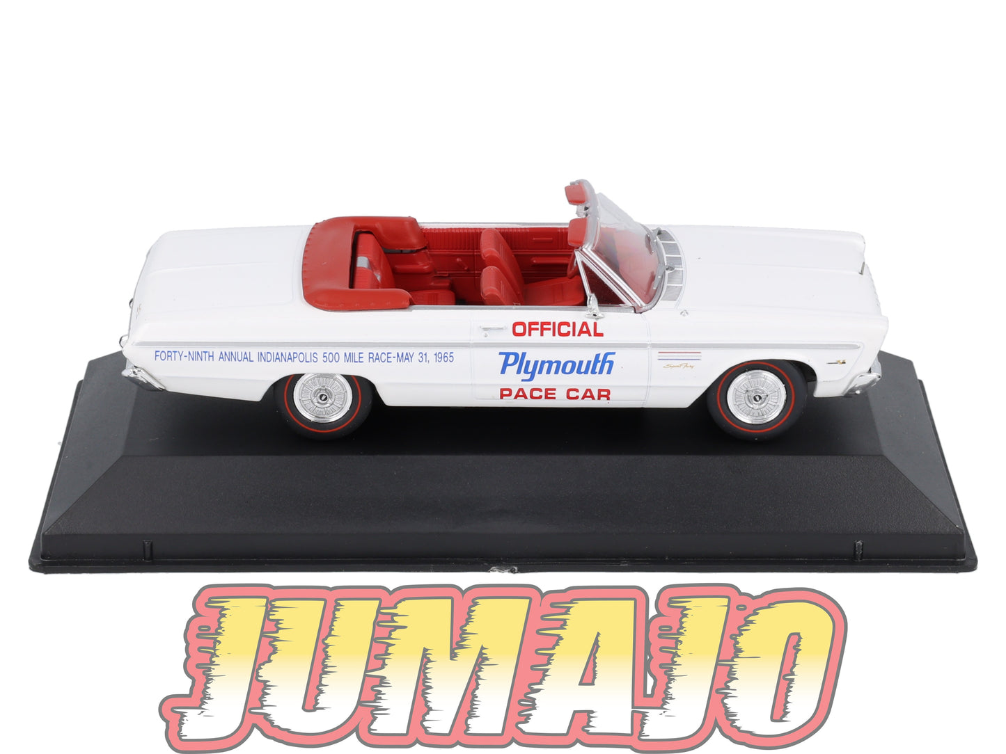 AC114 Voiture 1/43 IXO altaya Voitures américaines PLYMOUTH Sport Fury Indy 500 Cabriolet 1965