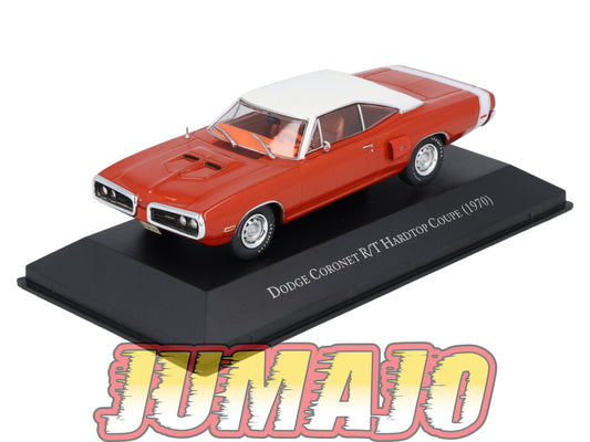 AC115 Voiture 1/43 IXO altaya Voitures américaines DODGE Coronet R/T Hardtop Coupe 1970