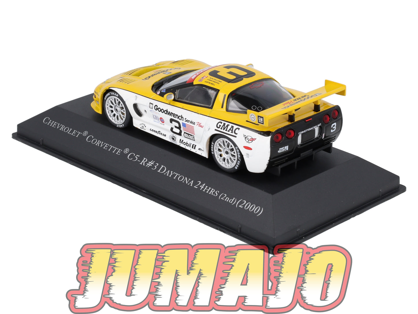 AC119 Voiture 1/43 IXO altaya Voitures américaines CHEVROLET Corvette C5-R #3 24HRS 2nd 2000