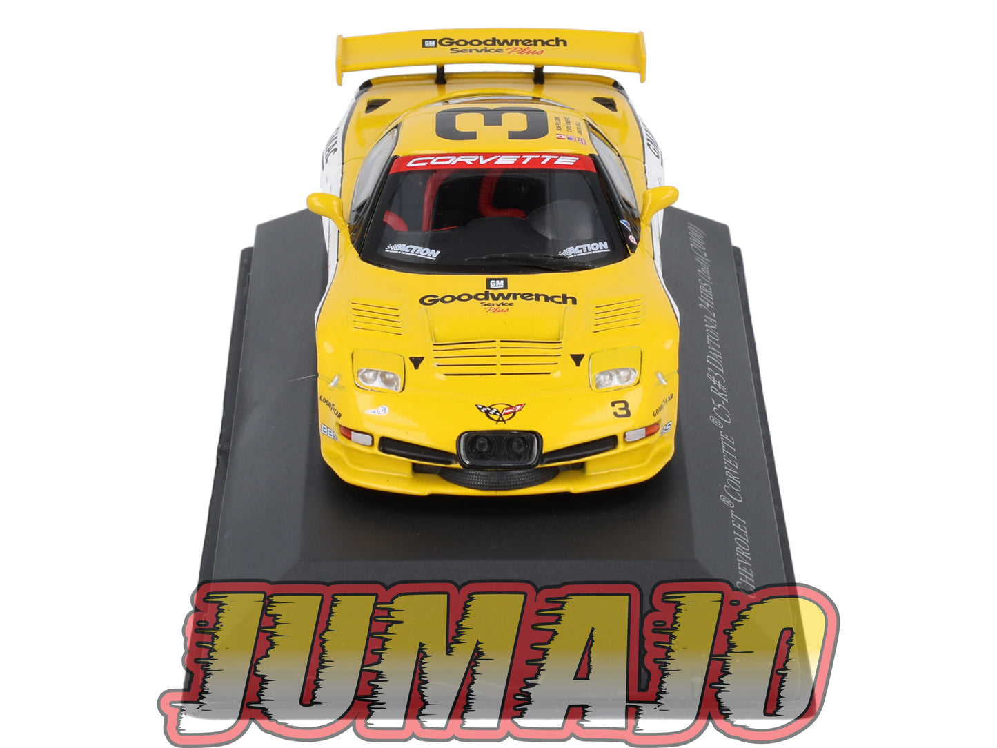 AC119 Voiture 1/43 IXO altaya Voitures américaines CHEVROLET Corvette C5-R #3 24HRS 2nd 2000