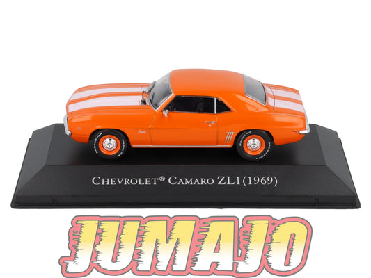 AC137 Voiture 1/43 IXO Altaya CHEVROLET CAMARO ZL1 1969