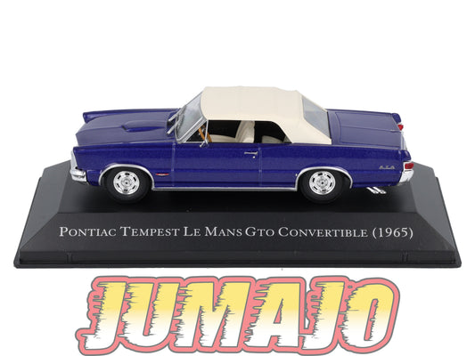 AC16 Voiture 1/43 IXO altaya américaines PONTIAC Tempest Le mans GTO 1965