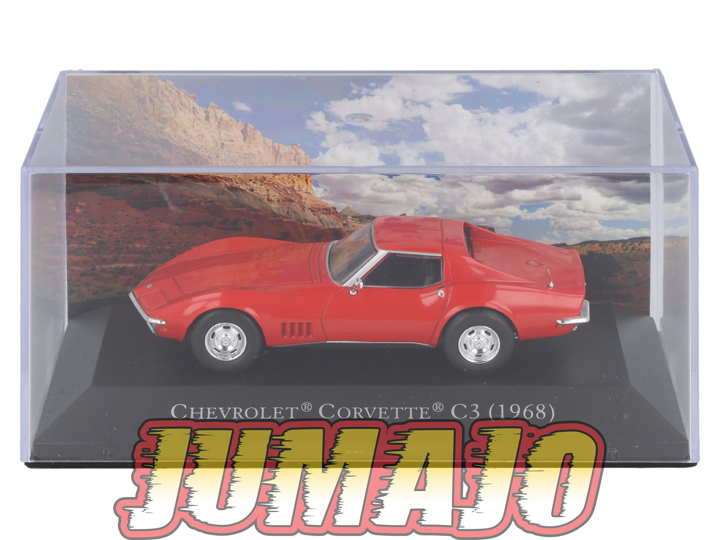 AC404 Voiture 1/43 IXO altaya Voitures américaines : CHEVROLET Corvette C3 1968