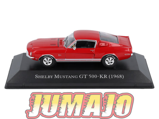 AC41 Voiture 1/43 IXO altaya américaines SHELBY Mustang GT500-KR 1968