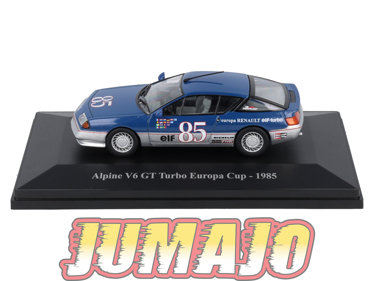 ALP11 Voiture 1/43 Eligor RENAULT Alpine V6 GT Turbo Europa Cup 1985 #85