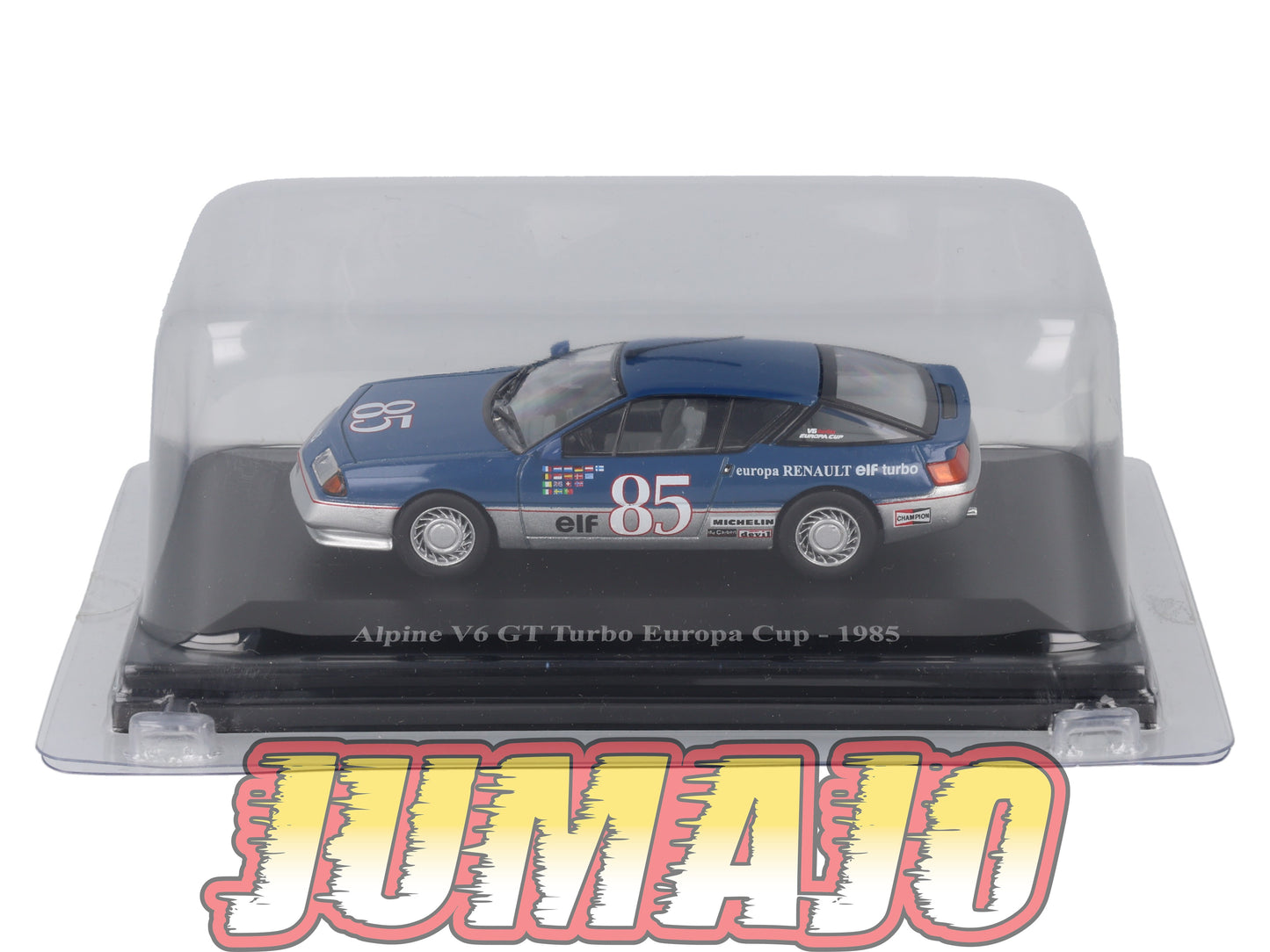 ALP11 Voiture 1/43 Eligor RENAULT Alpine V6 GT Turbo Europa Cup 1985 #85
